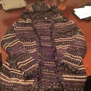 Open cardigan